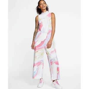 Nike Marble Print Jumpsuit Romper (S)